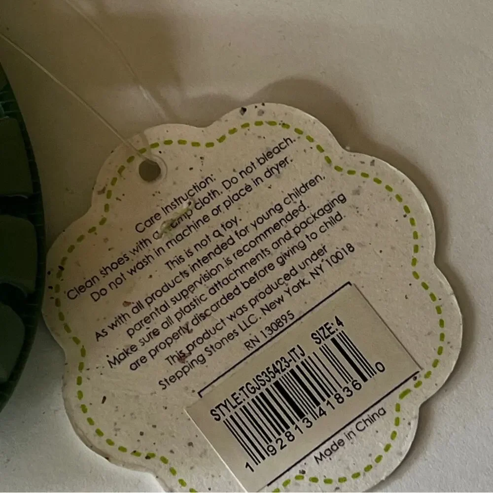 First Steps Fisherman Style Secure Ankle Strap Sandals Sz (4) 9-12M